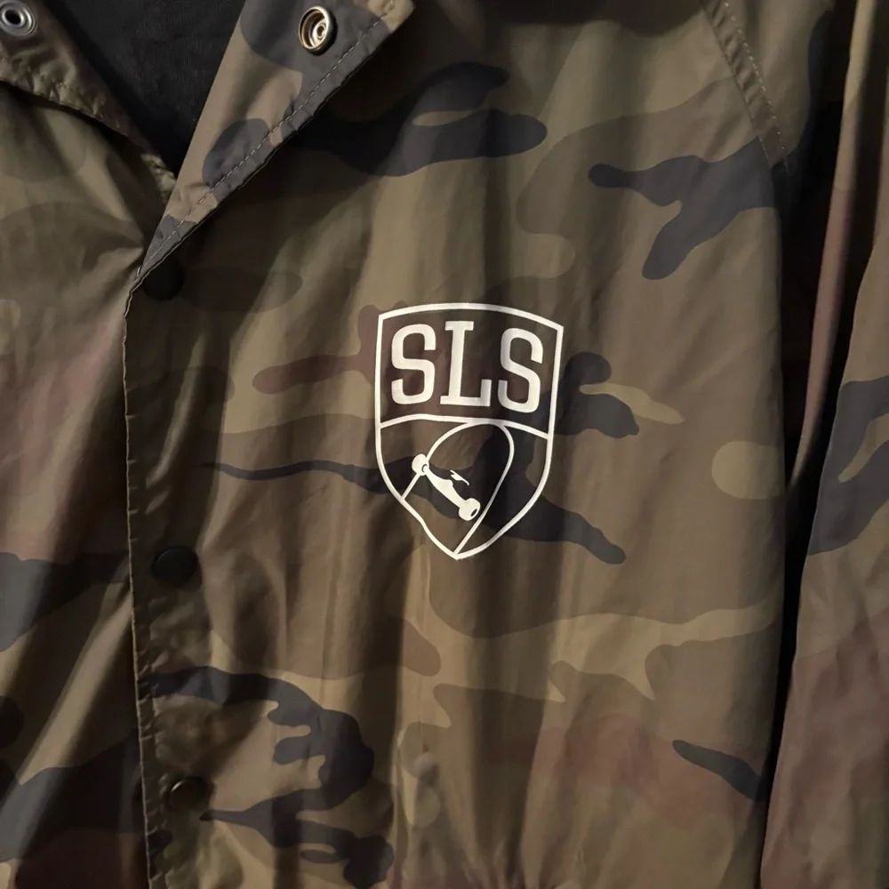 Street League Skateboarding Men's Camouflage Windbreaker Jacket Size Medium - Picture 6 of 6
